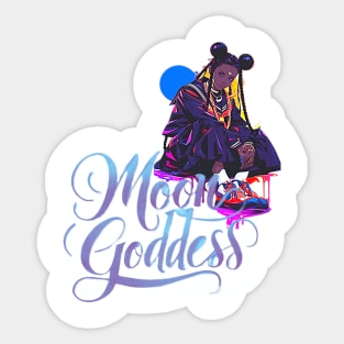 Moon Goddess Sticker